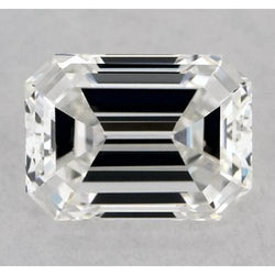 Diamant naturel émeraude de 3 carats, extrait de la terre, pureté E, VVS1, taille très bonne