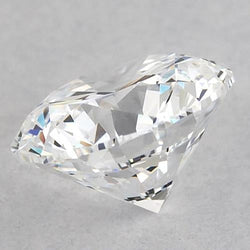 Diamant naturel rond de 3 carats, couleur F, pureté VS1, extrait de la terre, éclatant, non serti