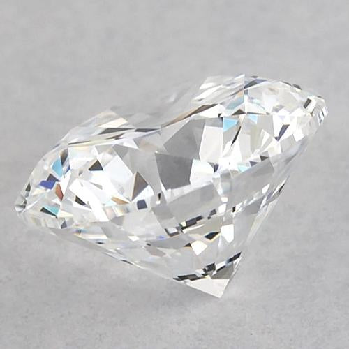 Diamant rond non serti de 3 carats, couleur F, pureté VS1, éclatant