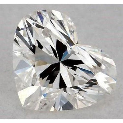 Diamant en forme de cœur de 3 carats, non serti, couleur F, pureté VS1, très bonne taille.