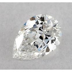 Diamant naturel en forme de poire de 3 carats, extrait de la terre, pureté E, VS1, taille très bonne