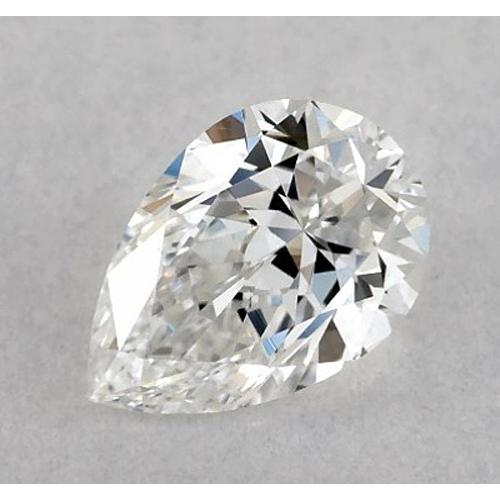 Diamant poire de 3 carats, non monté, pureté E, VS1, très bonne taille