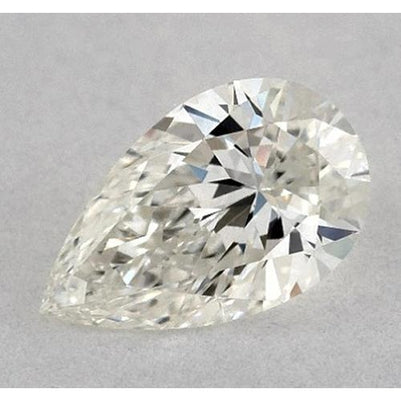 Diamant poire de 3 carats, non monté, couleur F, pureté VS1, très bonne taille.