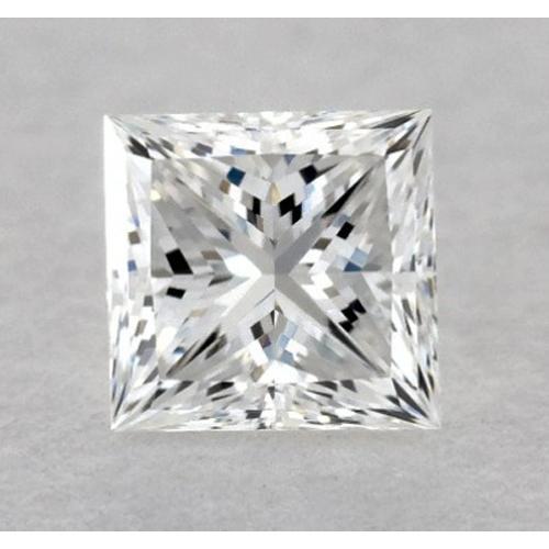 Diamant taille princesse 3 carats, F, VVS1, taille excellente