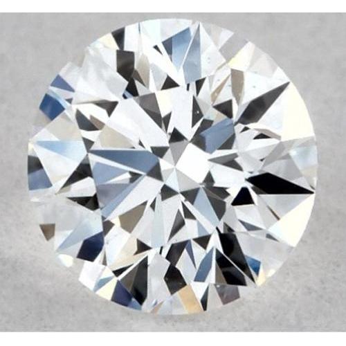 Diamant rond de 3 carats, pureté F, VVS1, taille excellente.