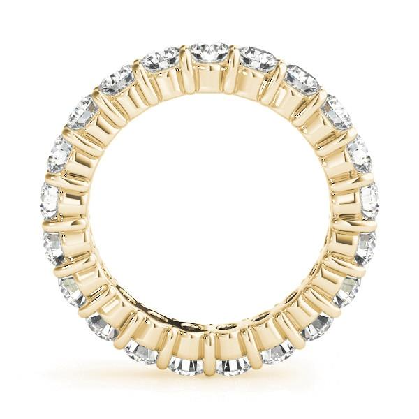Eternity Band Or 14K Jaune avec Brillant – vue de face