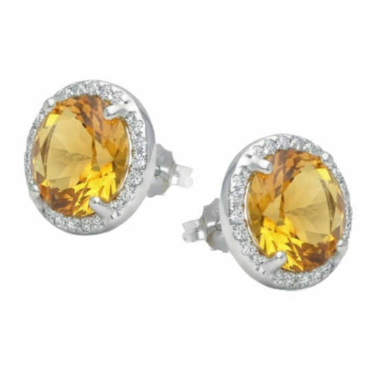 De luxe Gemstone Earring 31,48 carats – vue de face