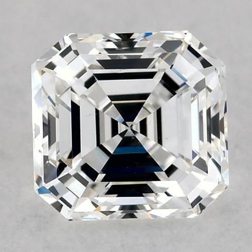 Diamant Asscher de 3,25 carats, non serti, couleur E, pureté VVS1, très bonne taille.