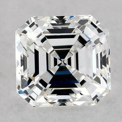 Diamant Asscher naturel de 3,25 carats, extrait de la terre, pureté E, VVS1, taille très bonne