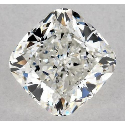 Diamant coussin 3,25 carats, serti, pureté F, VS2, excellente taille