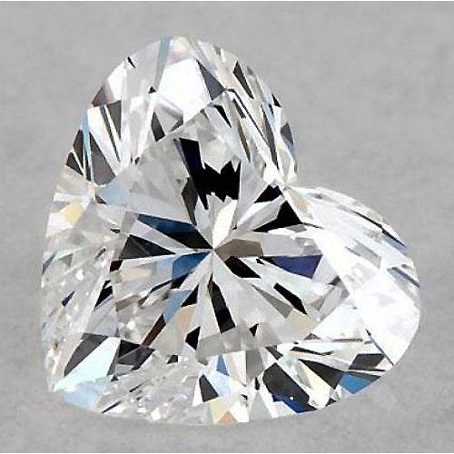 Diamant en forme de cœur de 3,25 carats, non serti, couleur E, pureté VVS2, très bonne taille.