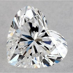 Diamant naturel en forme de cœur de 3,25 carats, extrait de la terre, pureté E, VVS2, taille très bonne
