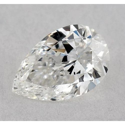 Diamant poire de 3,25 carats, non serti, couleur E, pureté VS1, très bonne taille.