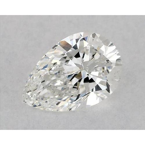 Diamant poire de 3,25 carats, non serti, couleur F, pureté VVS1, très bonne taille.