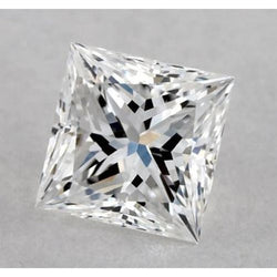 Diamant naturel de 3,25 carats, taille princesse, extrait de la terre, pureté F, VS1, taille excellente