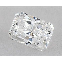 Diamant naturel radiant de 3,25 carats, extrait de la terre, pureté E, VVS1, taille très bonne