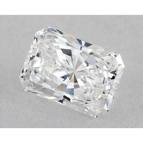Diamant Radiant de 3,25 carats, non serti, couleur E, pureté VVS1, très bonne taille.
