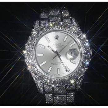 Lunette En Diamant Montre Rolex Pour Homme Datejust Ii
