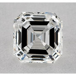 Diamant Asscher naturel de 3,5 carats, extrait de la terre, non serti, couleur F, pureté VVS1, très bonne taille