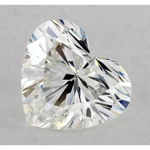 Diamant en forme de cœur de 3,5 carats, pureté E, VVS1, très bonne taille