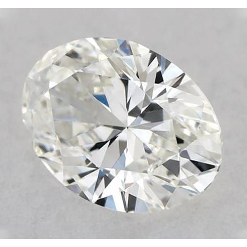 Diamant ovale de 3,5 carats, pureté E, VVS1, taille très bonne.