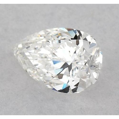 Diamant poire de 3,5 carats, non serti, couleur F, pureté VS1, très bonne taille.
