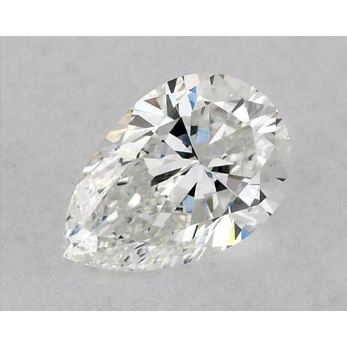 Diamant poire de 3,5 carats, non serti, couleur F, pureté VVS1, très bonne taille.