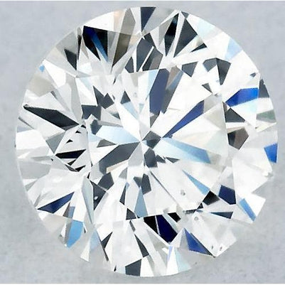 Diamant rond de 3,5 carats, pureté F, qualité VS1, taille excellente.