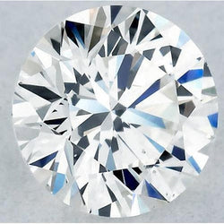 Diamant rond naturel de 3,5 carats, extrait de la terre, couleur F, pureté VS1, taille excellente, non serti