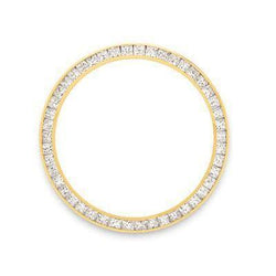 36 mm 4 carats lunette en Réel diamant personnalisée tous les modèles de montres pour s'adapter à Rolex Datejust ou Date