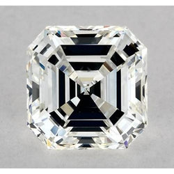 Diamant Asscher naturel de 3,75 carats, extrait de la terre, non serti, couleur F, pureté VS1, très bonne taille