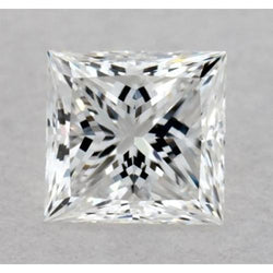 Diamant naturel de 3,75 carats, taille princesse, extrait de la terre, pureté F, VVS1, taille excellente
