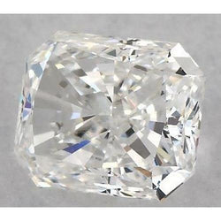 Diamant naturel radiant de 3,75 carats, extrait de la terre, non serti, couleur F, pureté VS1, très bonne taille