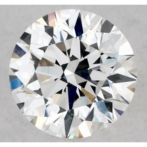 Diamant rond de 3,75 carats, pureté F, qualité VS1, taille excellente.