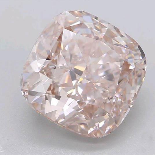 Saphir Rose Loose Sapphires Natural 3 carats Gold – vue principale