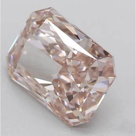 Saphir Rose Loose Sapphires Natural 3 carats Gold – vue de côté