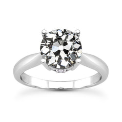 Brillant Alliance Anniversaire Solitaire de Fiançailles 3 carats