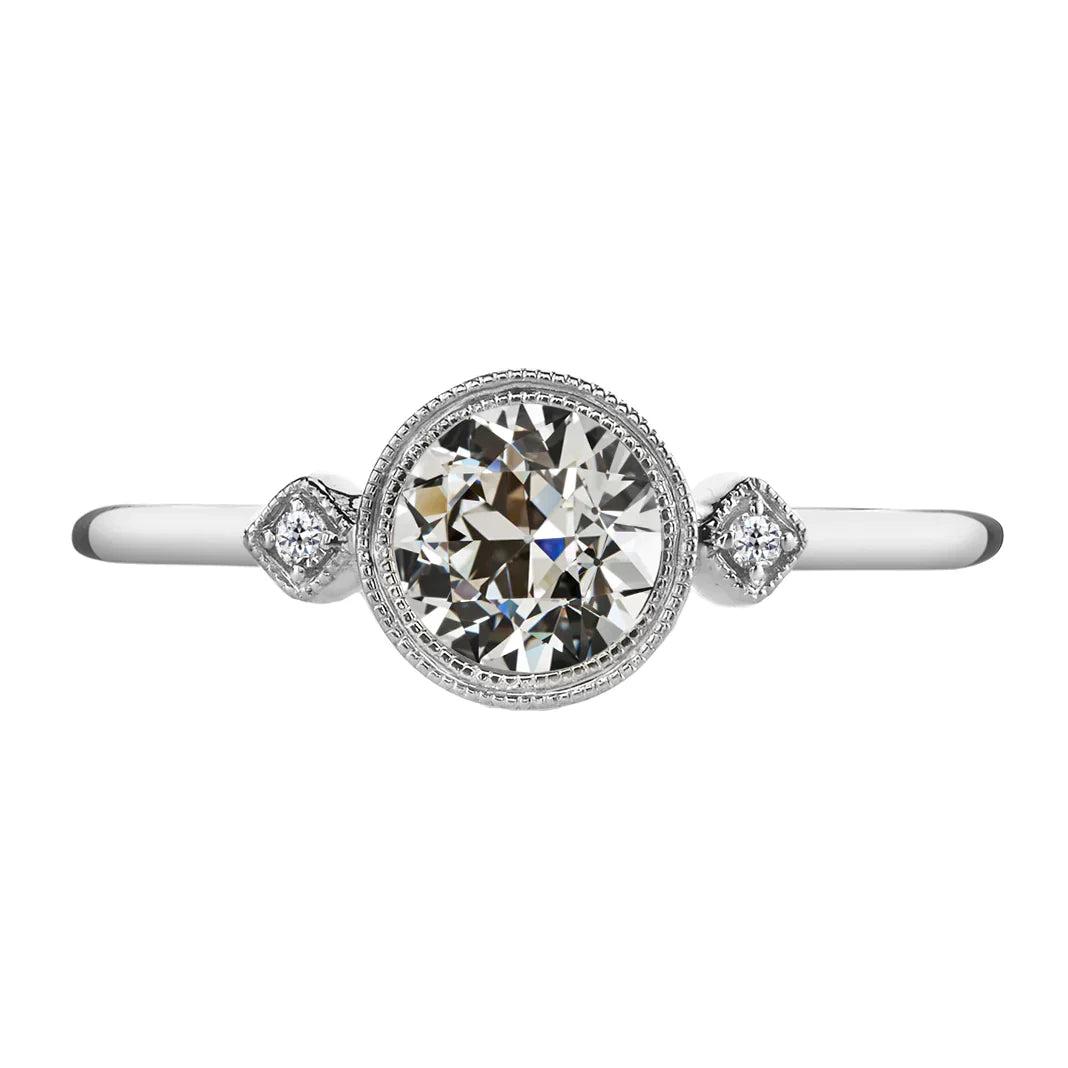Chatoyant Diamant Fin Trilogie 2 carats – vue principale