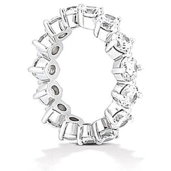 3.75 Carats. Réel Diamants Eternity Engagement Band Femmes Bijoux