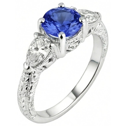 Alliance d'Éternité Diamant Naturel 4.01 Carats