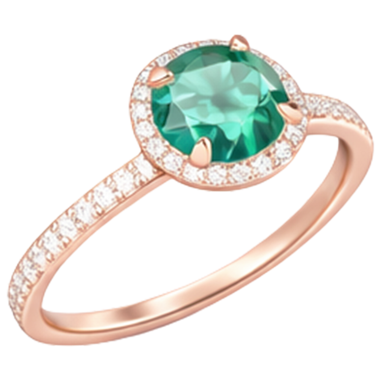 naturel diamant 4.40carats bague détail rapproché