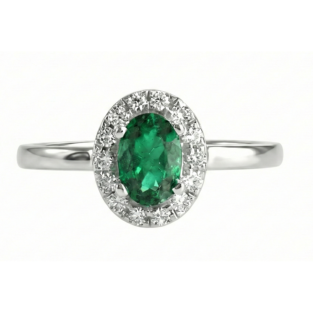 naturel oval diamant 4.50carats bague détail rapproché