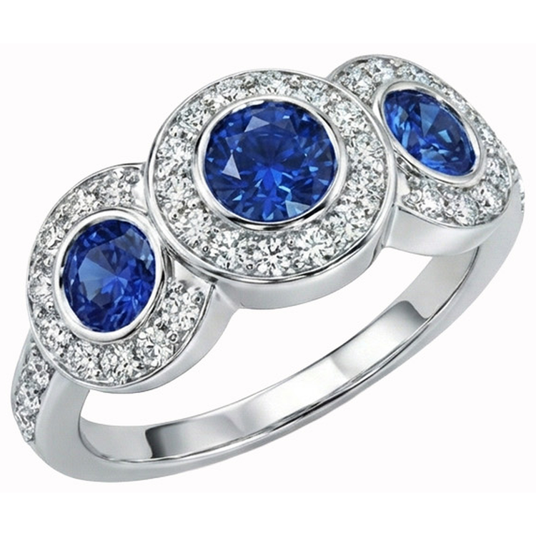naturel cushion diamant 4.50carats bague angle de côté