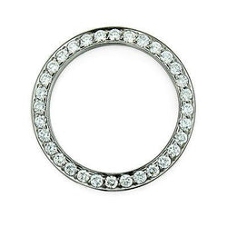 4 CT. Lunette en Réel diamant personnalisée pour s'adapter à Rolex Datejust ou à tous les modèles de montres