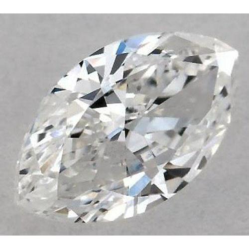 Diamant marquise de 4 carats, non serti, couleur F, pureté VS1, très bonne taille.