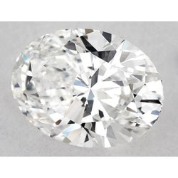 Diamant ovale naturel de 4 carats, extrait de la terre, non serti, couleur F, pureté VVS1, très bonne taille