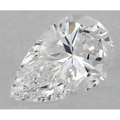 Diamant poire de 4 carats, pureté E, VS1, très bonne taille