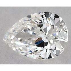 Diamant naturel en forme de poire de 4 carats, extrait de la terre, pureté F, VVS2, très bonne taille