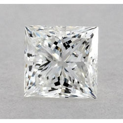 Diamant naturel de 4 carats, taille princesse, extrait de la terre, pureté F, VS1, excellente taille.