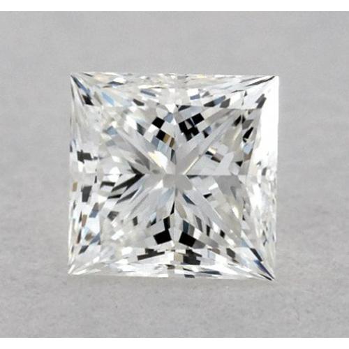 Diamant taille princesse 4 carats, F, VS1, taille excellente